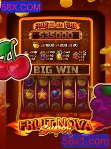FruitNovaSuper: Descubra Como Jogar e Vencer no 58X.COM